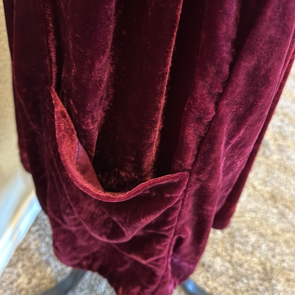 Free People chose me crushed velvet mini dress, brand new, size XS - Picture 7 of 13